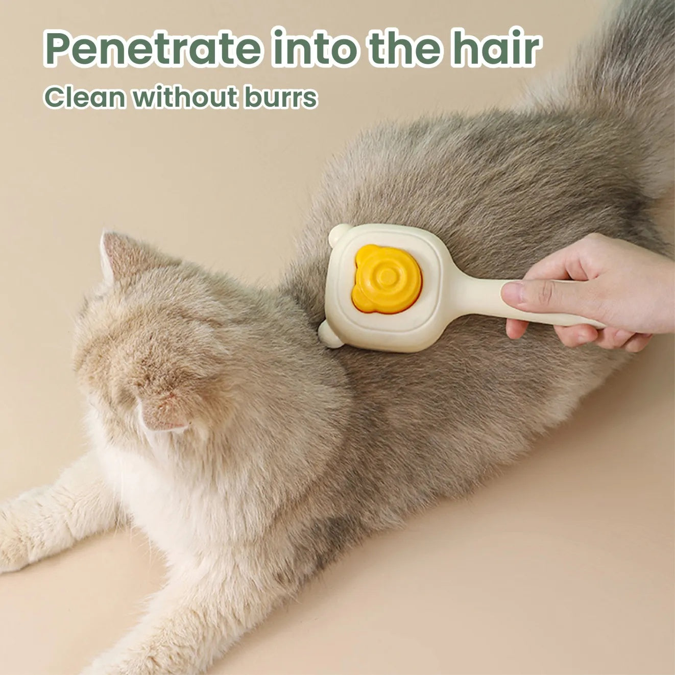 Multi-Functional Pet Spray Comb – One-Key Spray & Deep Hair Removal for All Pet Types care 48