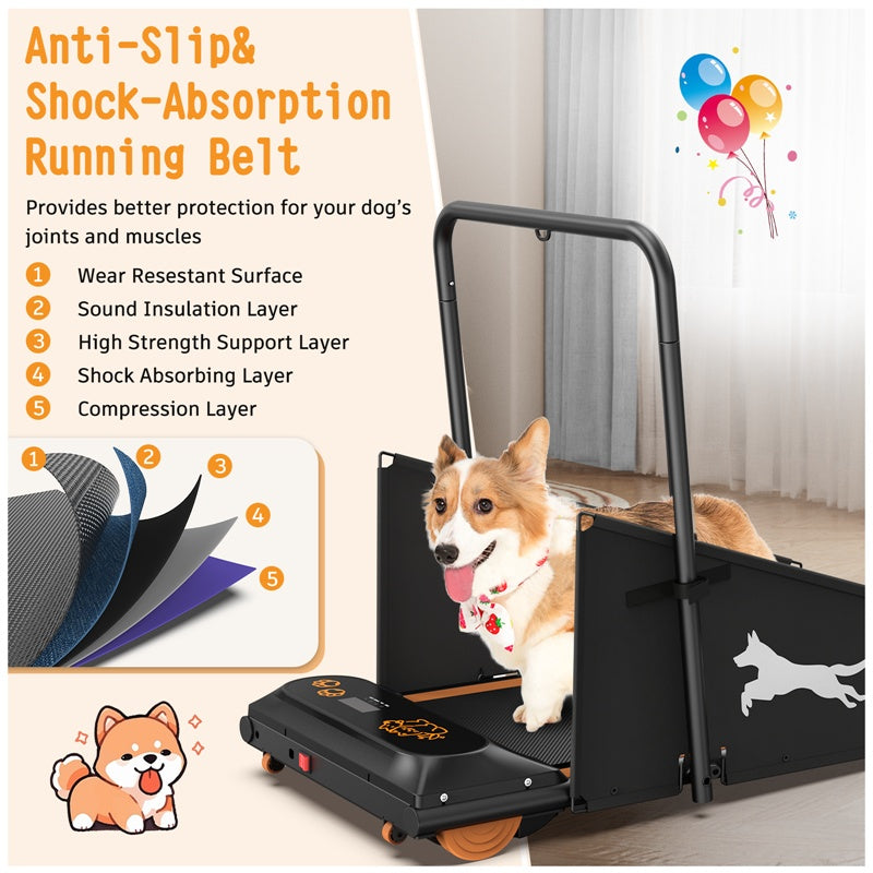 Dog Treadmill for Small & Medium Dogs – Indoor Running & Walking Machine for Healthy, Fit Pets ACS21