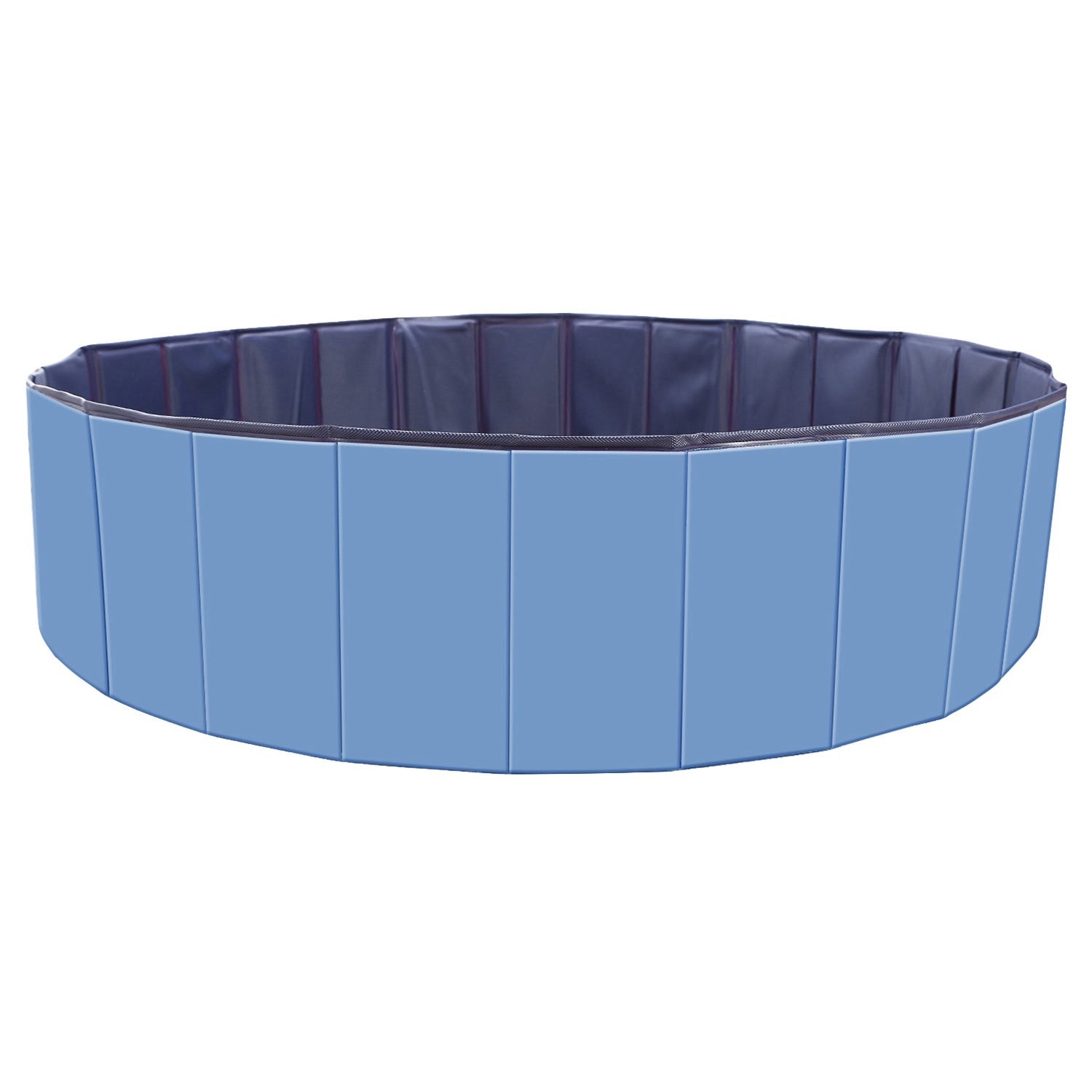 Foldable Pet Swimming Pool (160x160x30cm) – PVC Dog Bathing Tub & Playmat care 49
