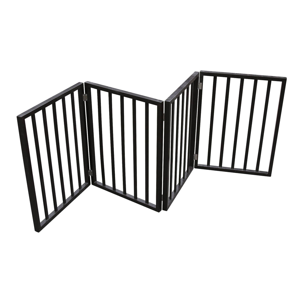Folding Pet Gate for Doorways, Stairs & Entryways – Freestanding Dog Barrier for Home Use ACS22