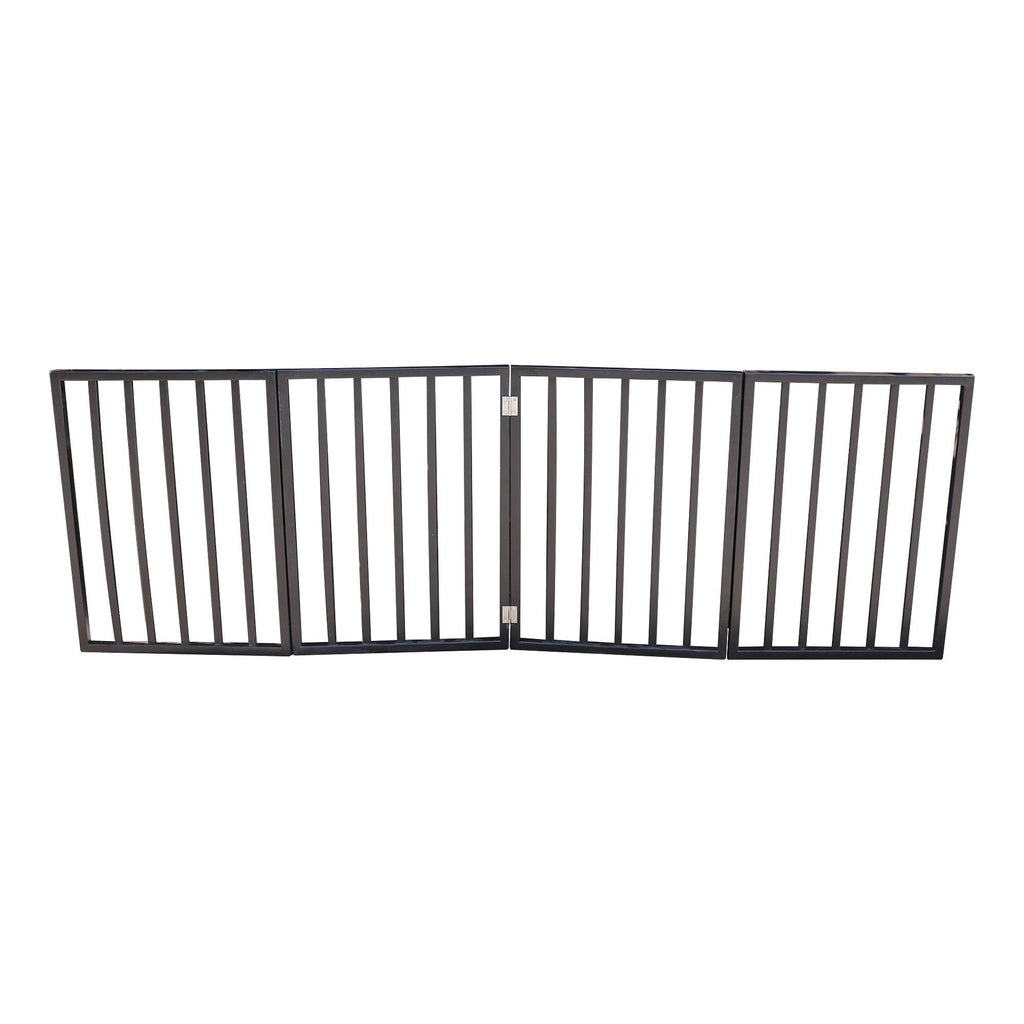 Folding Pet Gate for Doorways, Stairs & Entryways – Freestanding Dog Barrier for Home Use ACS22