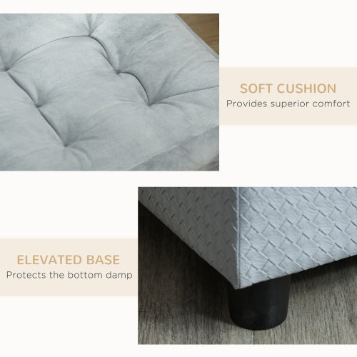 Luxury Small Dog Bed – Hidden Storage & Elegant Design for Small Pets | Cat Drinking & Feeding – bed38