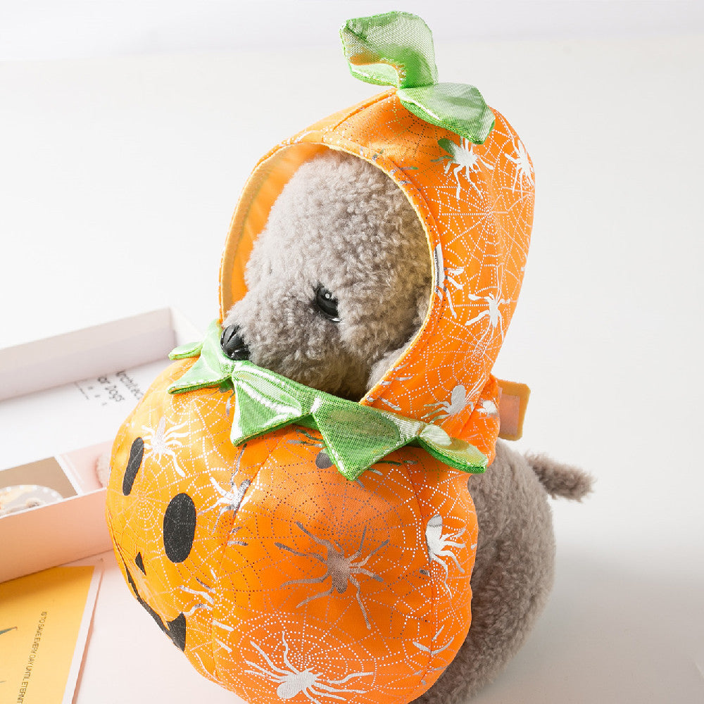 Fashion Personality Pet Halloween 3D Pumpkin Dress