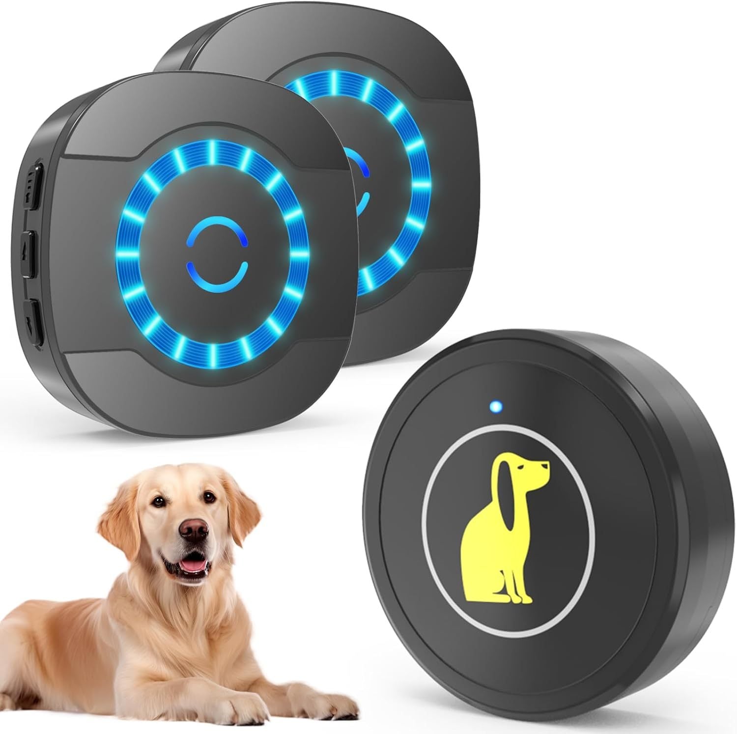 Waterproof Dog Doorbell with Touch Button – Puppy Training Bell for Sliding Doors & Outdoor Potty Alert ACS30