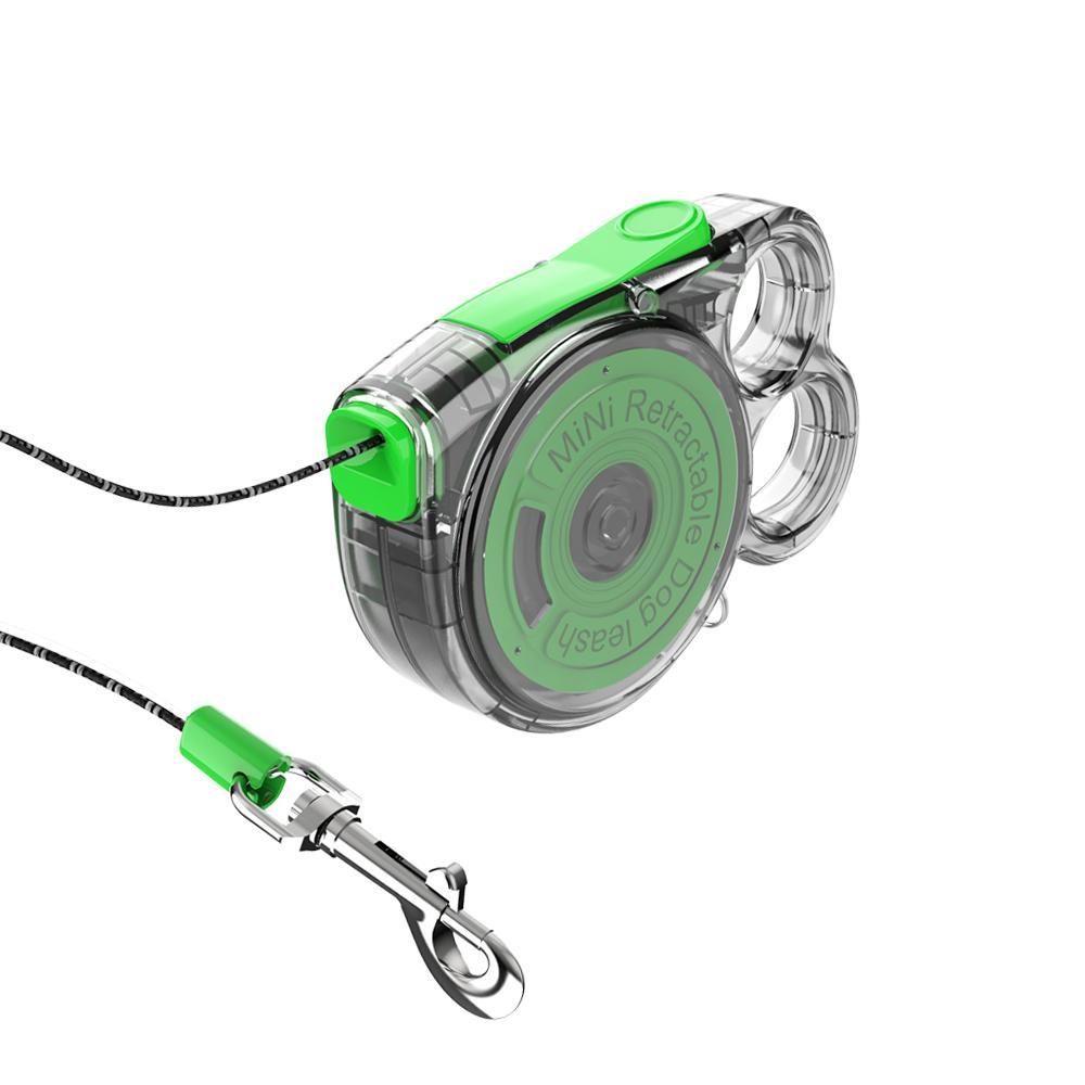 Mini Retractable Dog Leash – Lightweight & Easy-to-Use Lead for Small Pets, Outdoor Walks & Drinking & Feeding Areas COL 19