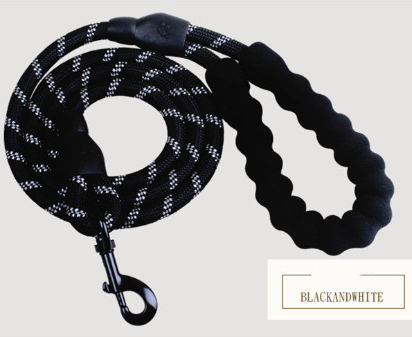 Reflective Nylon Dog Leash – Durable Walking & Training Rope for Small, Medium & Large Dogs COL2