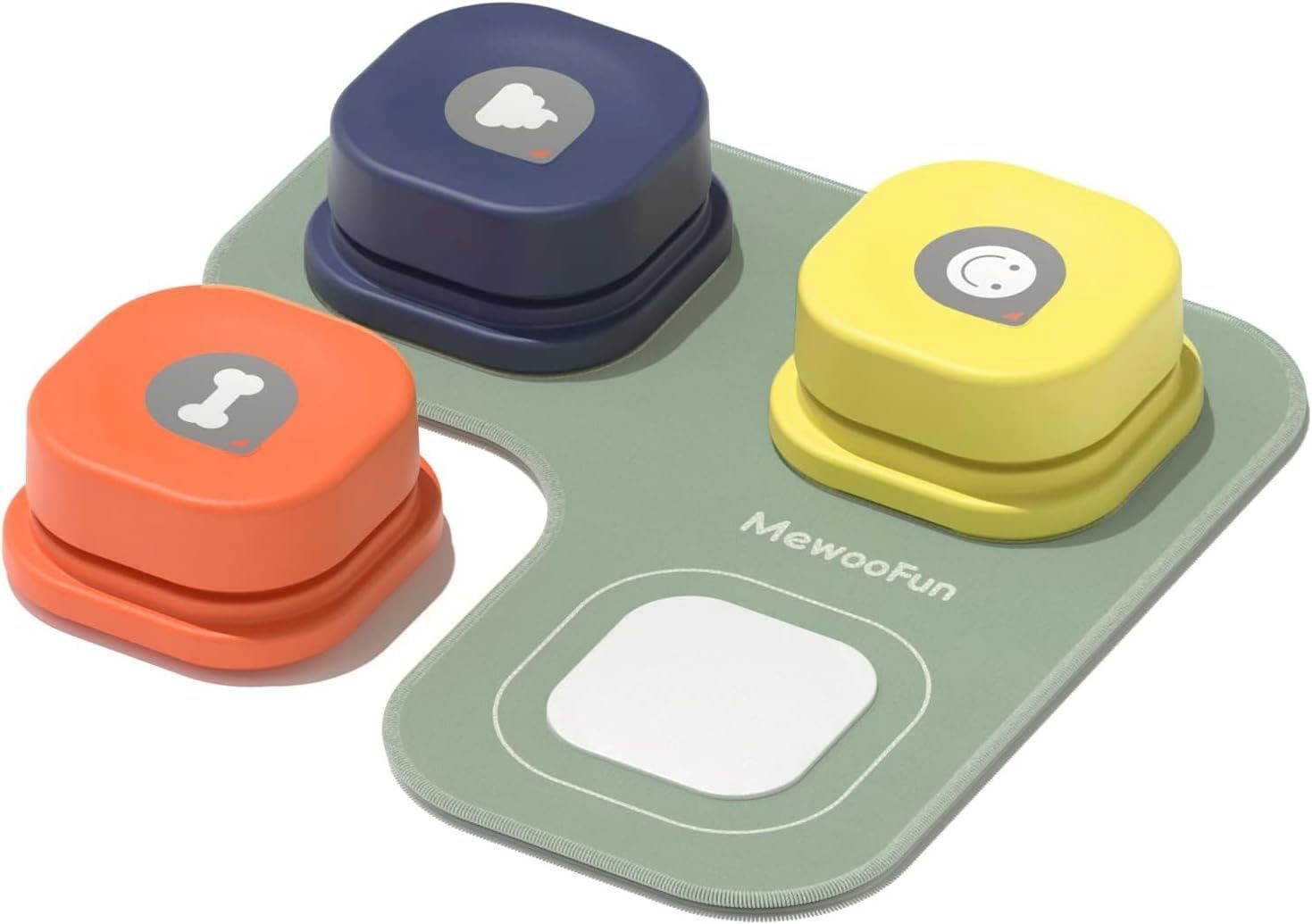 Dog Talking Buttons Set – 3 Recordable Communication Buttons for Pet Training & Interaction