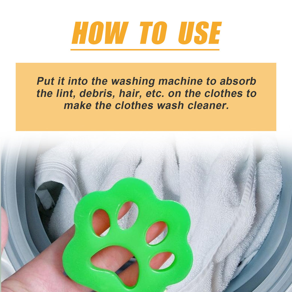 2 Pack Pet Hair Remover for Laundry – Reusable Lint Catcher for Dog Hair on Clothes, Bedding & Drinking Accessories