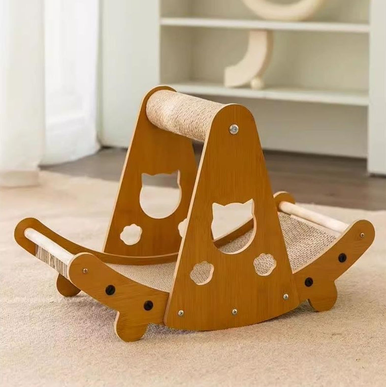 Creative Sisal Mat That Won't Shed Crumbs – Durable Cat Scratch Board for Furniture Protection & Play | Cat Drinking & Feeding – furn4
