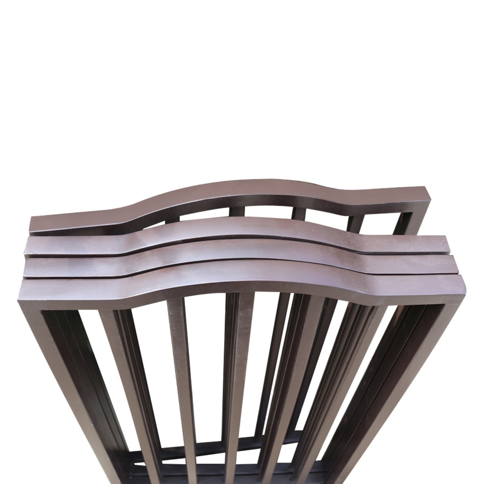 Freestanding Folding Dog Gate – Arc Wooden Design for Doorways & Stairs, Brown Finish ACS41