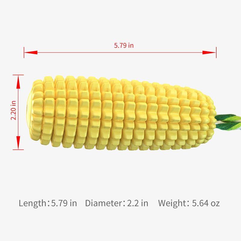 Corn Stick Dog Chew Toy – Squeaky Rope Toy for All Breed Sizes