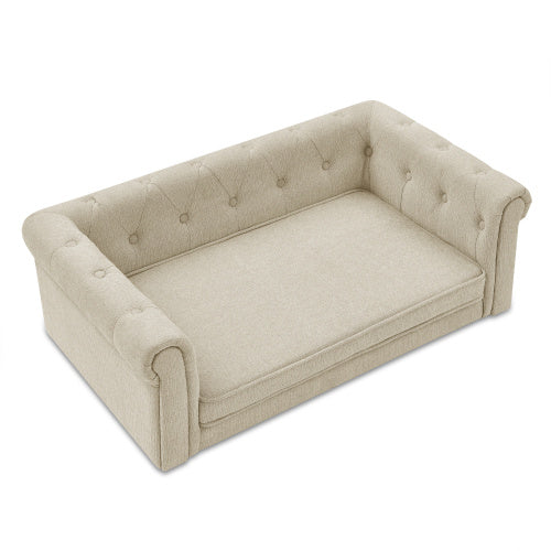 Elegant Rectangular Pet Bed – For Medium & Large Dogs, Soft & Durable Design | Cat Drinking & Feeding – bed21