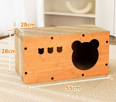 Creative Sisal Mat That Won't Shed Crumbs – Durable Cat Scratch Board for Furniture Protection & Play | Cat Drinking & Feeding – furn4