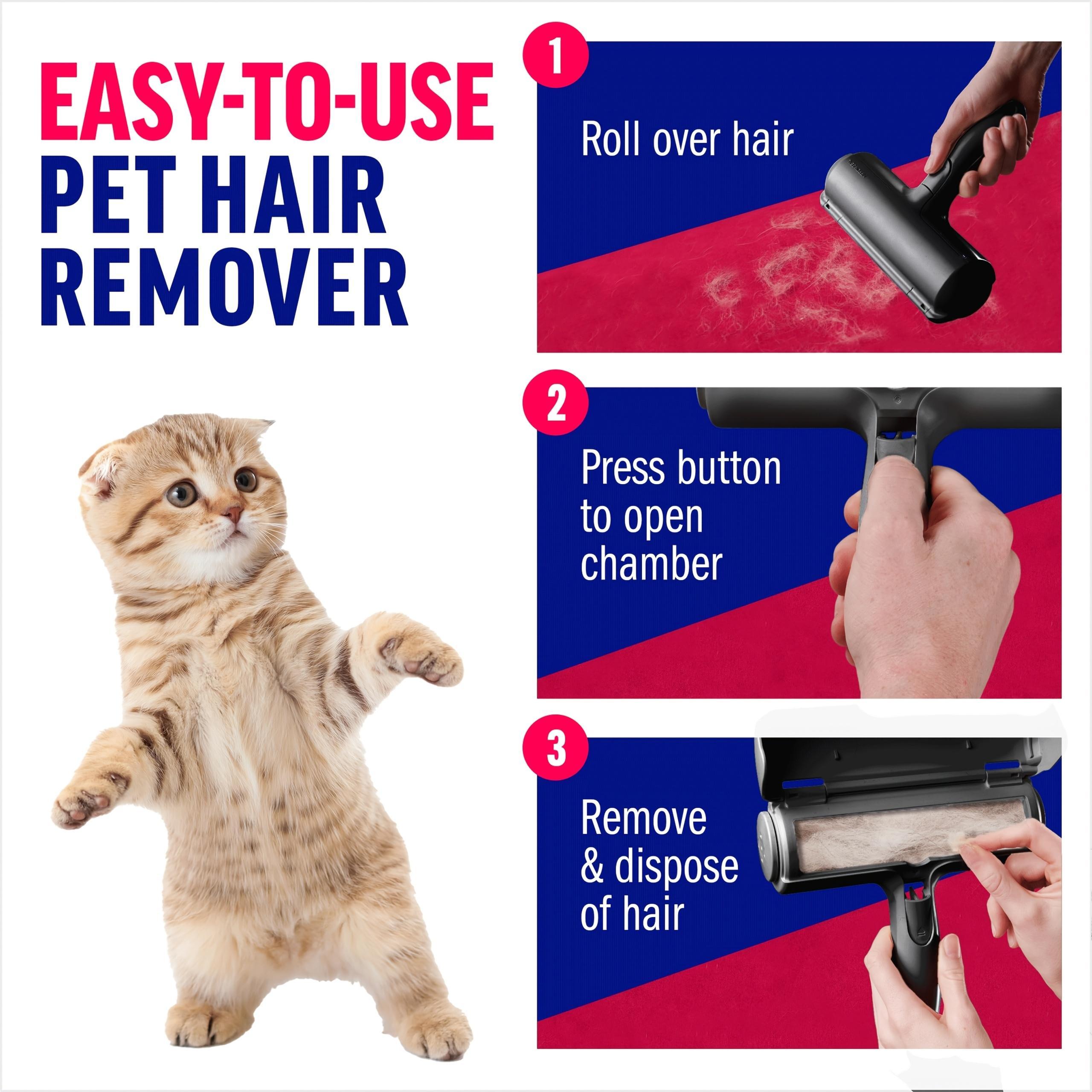 Reusable Pet Hair Remover with Sticky Applicator – Black Fur Remover for Furniture, Sofas & Carpets care 34