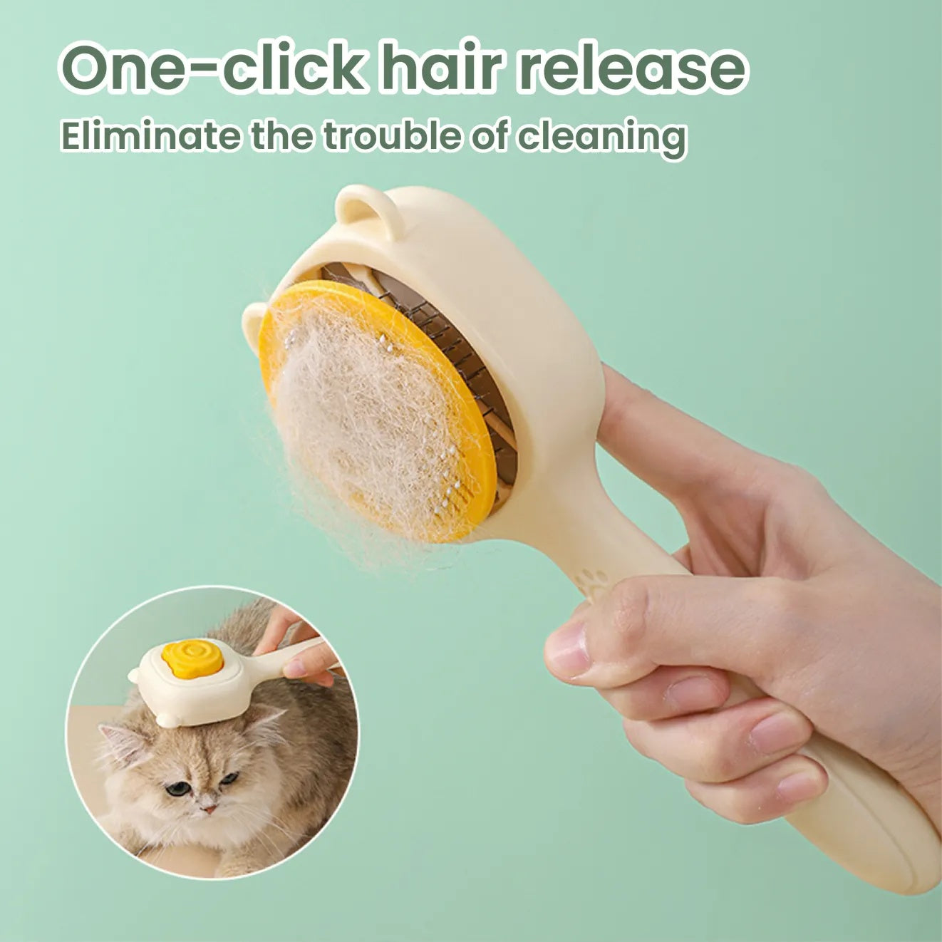 Multi-Functional Pet Spray Comb – One-Key Spray & Deep Hair Removal for All Pet Types care 48