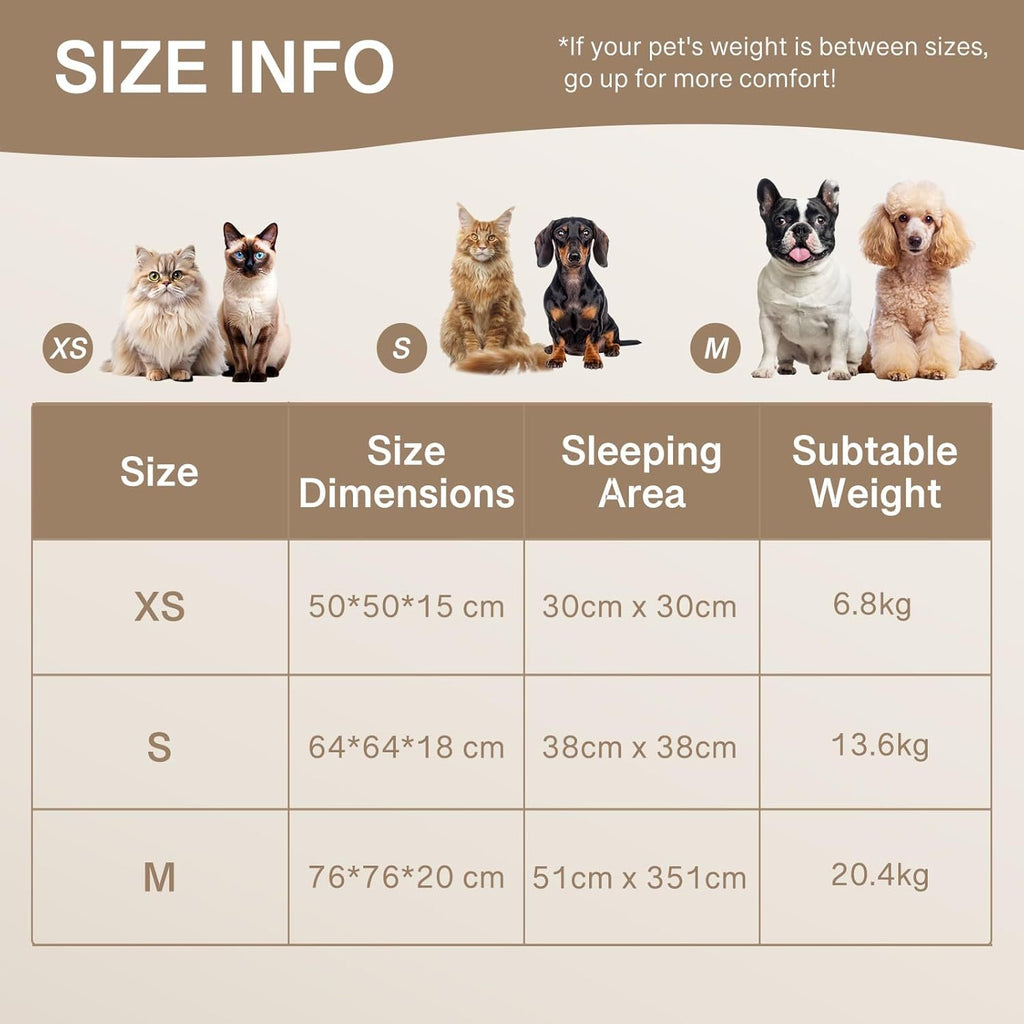 Donut Dog Bed – Calming Fluffy Round Bed for Small Dogs, Puppies & Kittens | Cat Drinking & Feeding – bed34