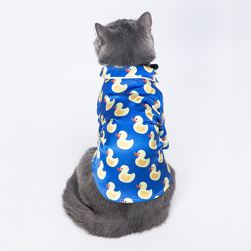 Autumn & Winter Dog Clothes – Warm Fleece Outfit for Cats & Small Dogs ACS62