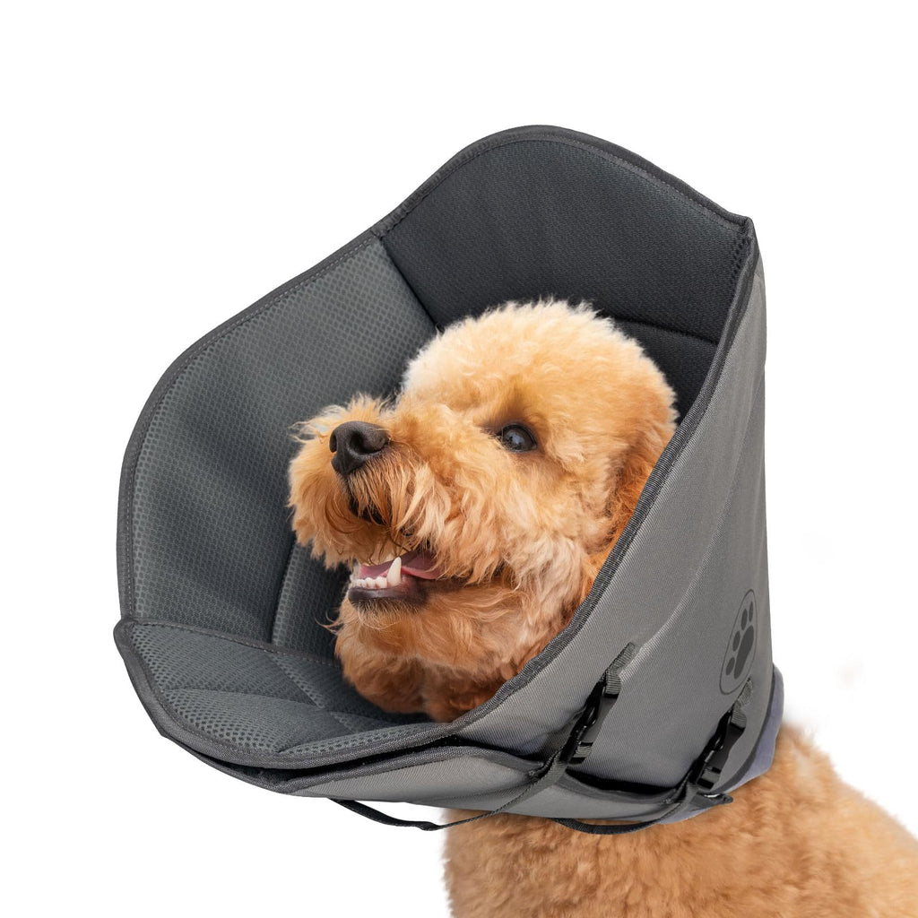 Single-Layer Elizabethan Collar for Pets – Soft Protective Recovery Cone, Size M ACS36