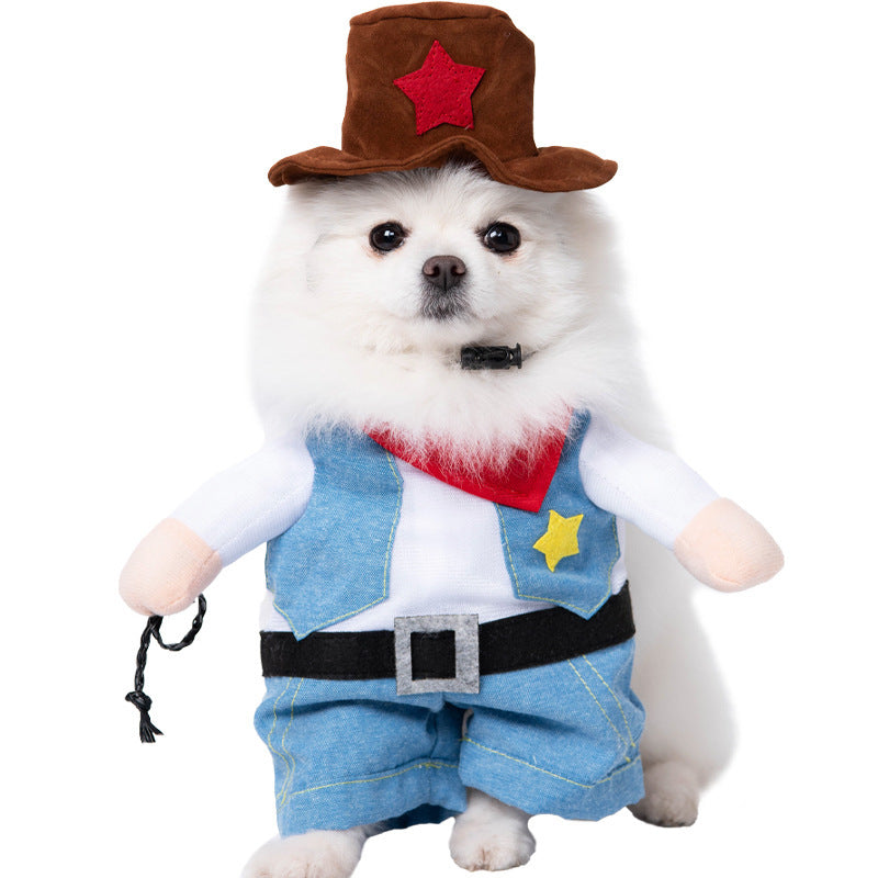 Halloween Dog Clothes Funny Transformation Creative Pet Clothing