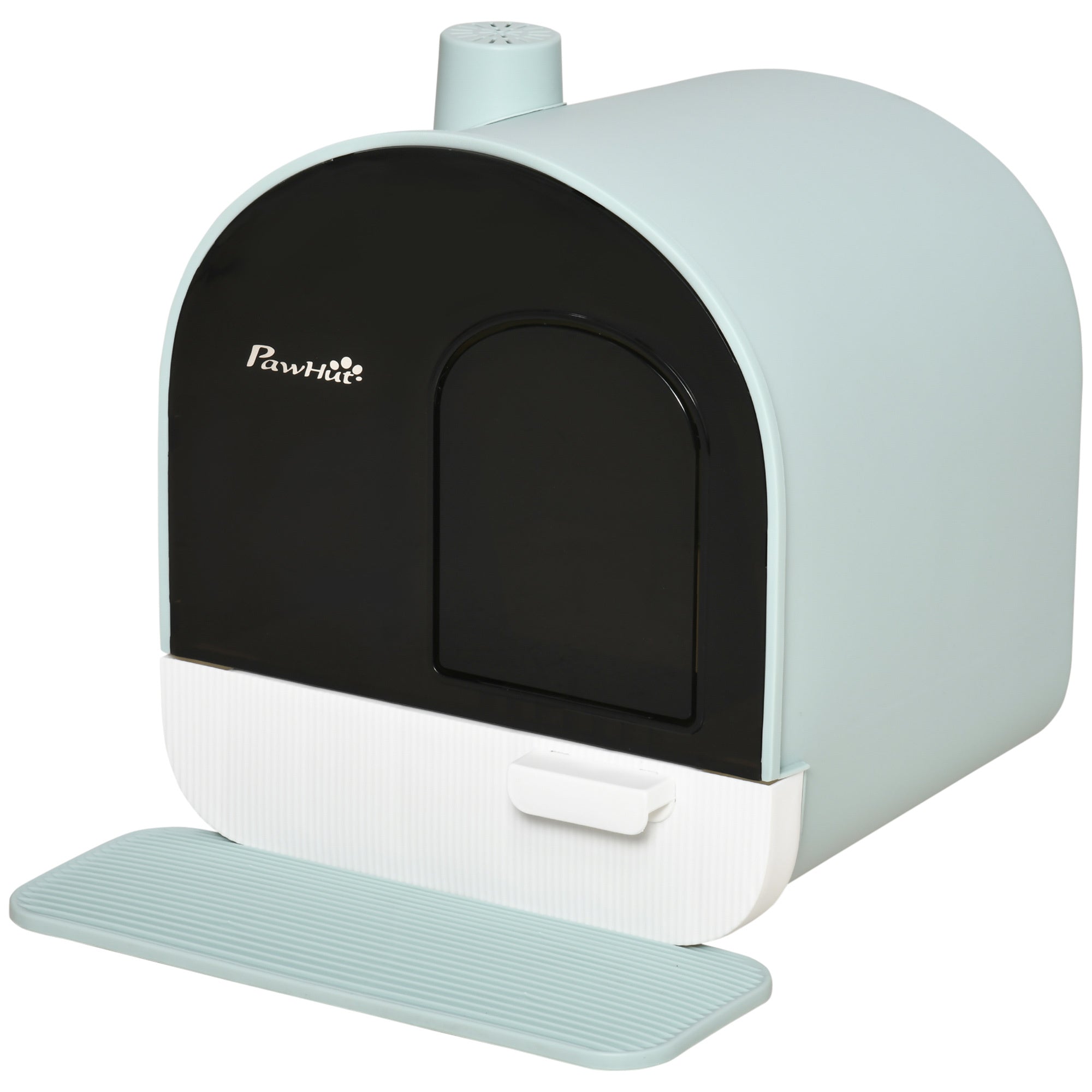 Cat Litter Box With Lid – Enclosed Indoor Cat Toilet With Tray, Scoop & Strainer for Easy Cleaning | Cat Drinking & Feeding – furn3