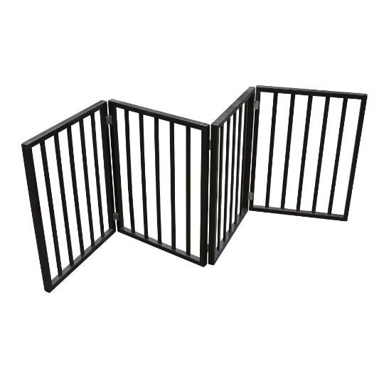 Adjustable Pet Gate for Doorways – Secure Dog Barrier for Home Entryways & Stairs ACS3