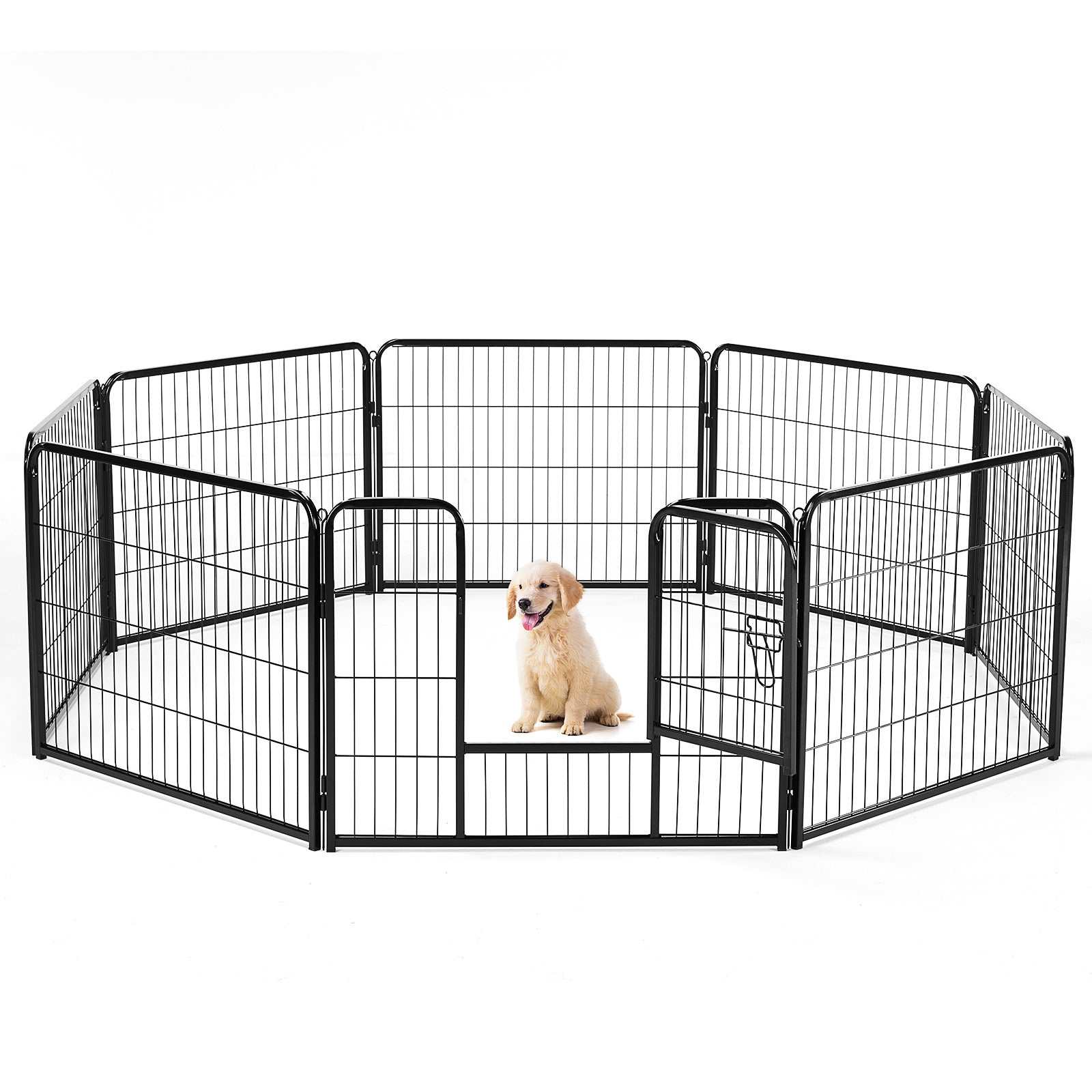 Indoor Dog Playpen Fence – Safe & Foldable Pet Exercise Barrier for Home Use ACS12
