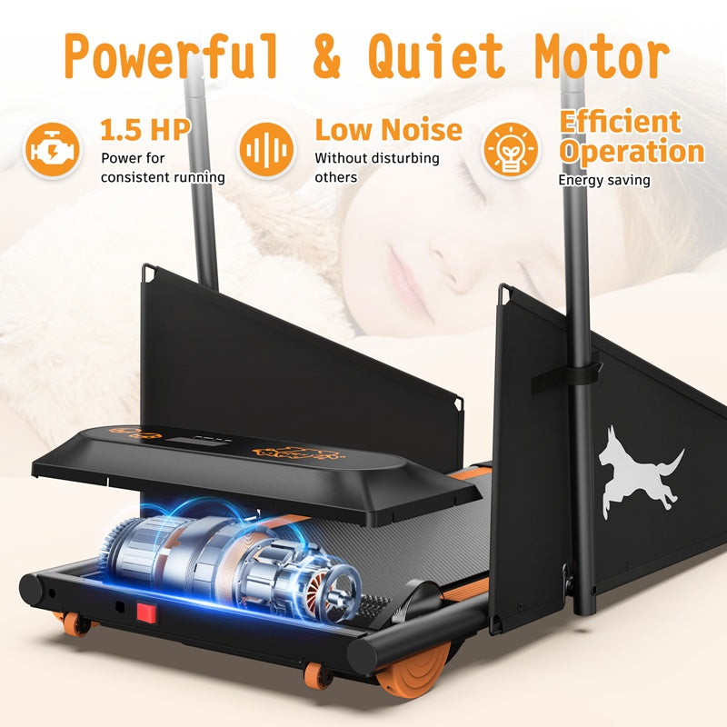 Dog Treadmill for Small & Medium Dogs – Indoor Running & Walking Machine for Healthy, Fit Pets ACS21